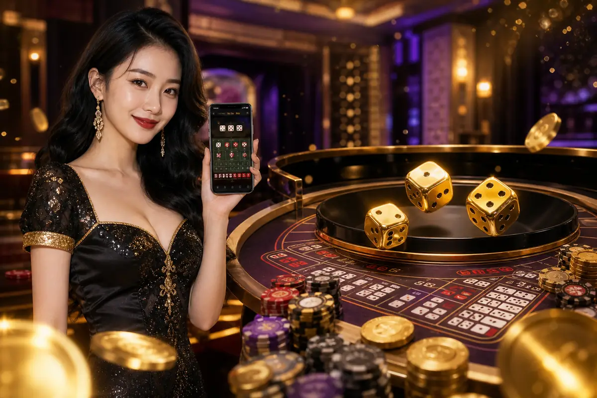 tr555 Live Dealer Baccarat Table